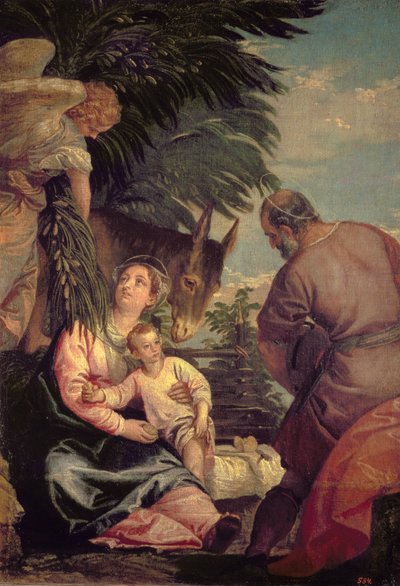 Rest on the Flight into Egypt by Paolo Veronese